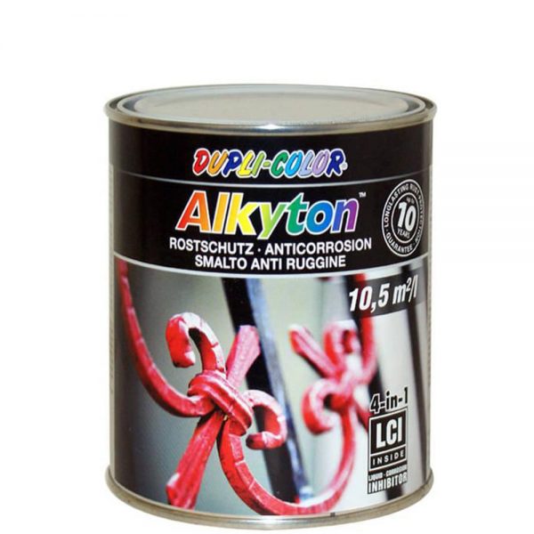antikoroziniai dazai metalui emaliniai dupli color alkyton 750ml