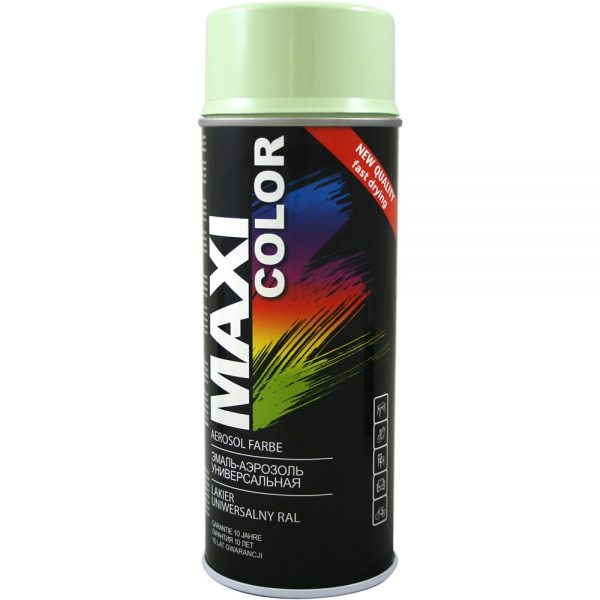 aerozoliniai dazai metine zalia blizgi ral6019 maxi color