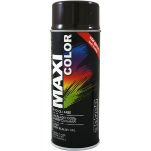 aerozoliniai dazai juoda blizgi ral9005 maxi color