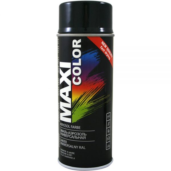aerozoliniai dazai blyski juoda blizgi ral9017 maxi color