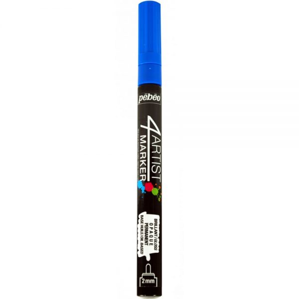 aliejinis markeris pebeo 4 artist marker 2mm dark blue